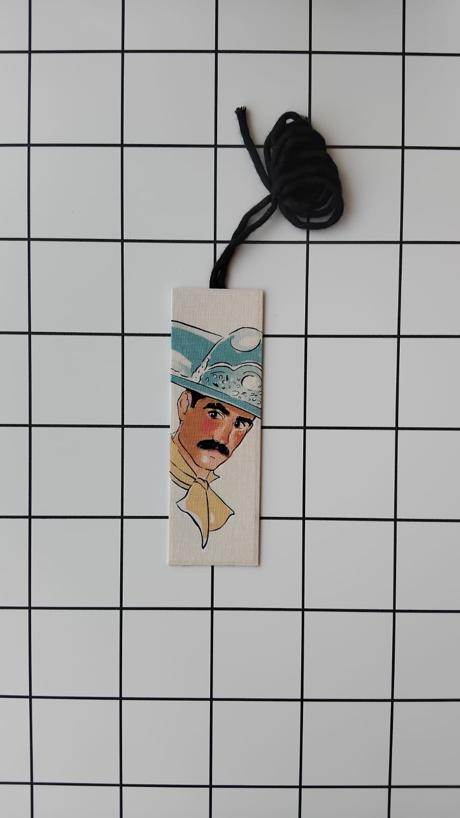 Buy Alexander Henry Charro Cowboy fabric wrapped bookmark.
