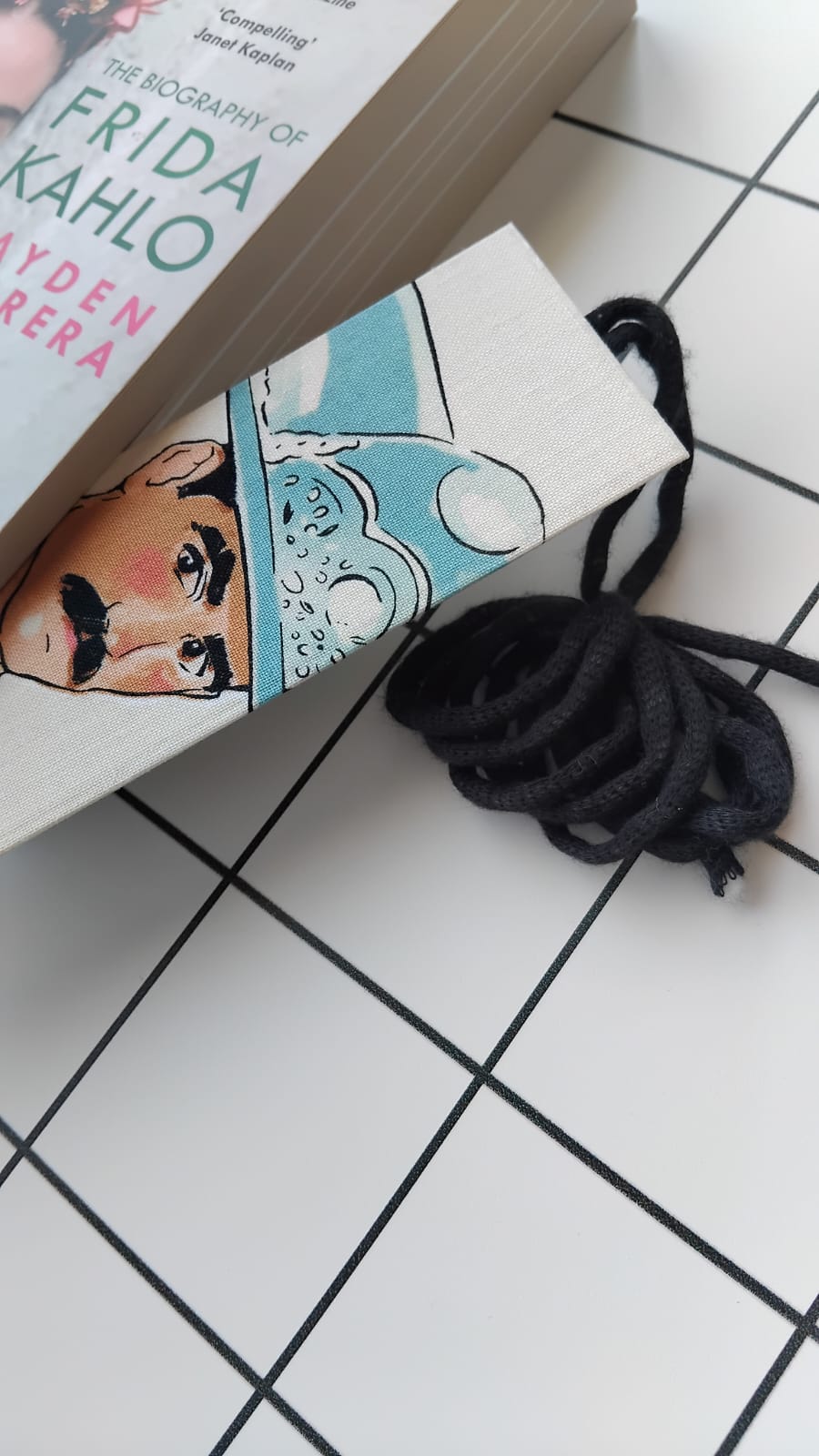Buy Alexander Henry Charro Cowboy fabric wrapped bookmark.