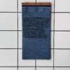 Buy Emotionally Attached Denim fabric wrapped bookmark.
