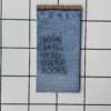 Buy Good Girls Denim fabric wrapped bookmark.