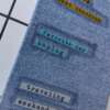 Purchase Holiday Denim fabric wrapped bookmark.
