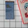 Purchase Holiday Denim fabric wrapped bookmark.