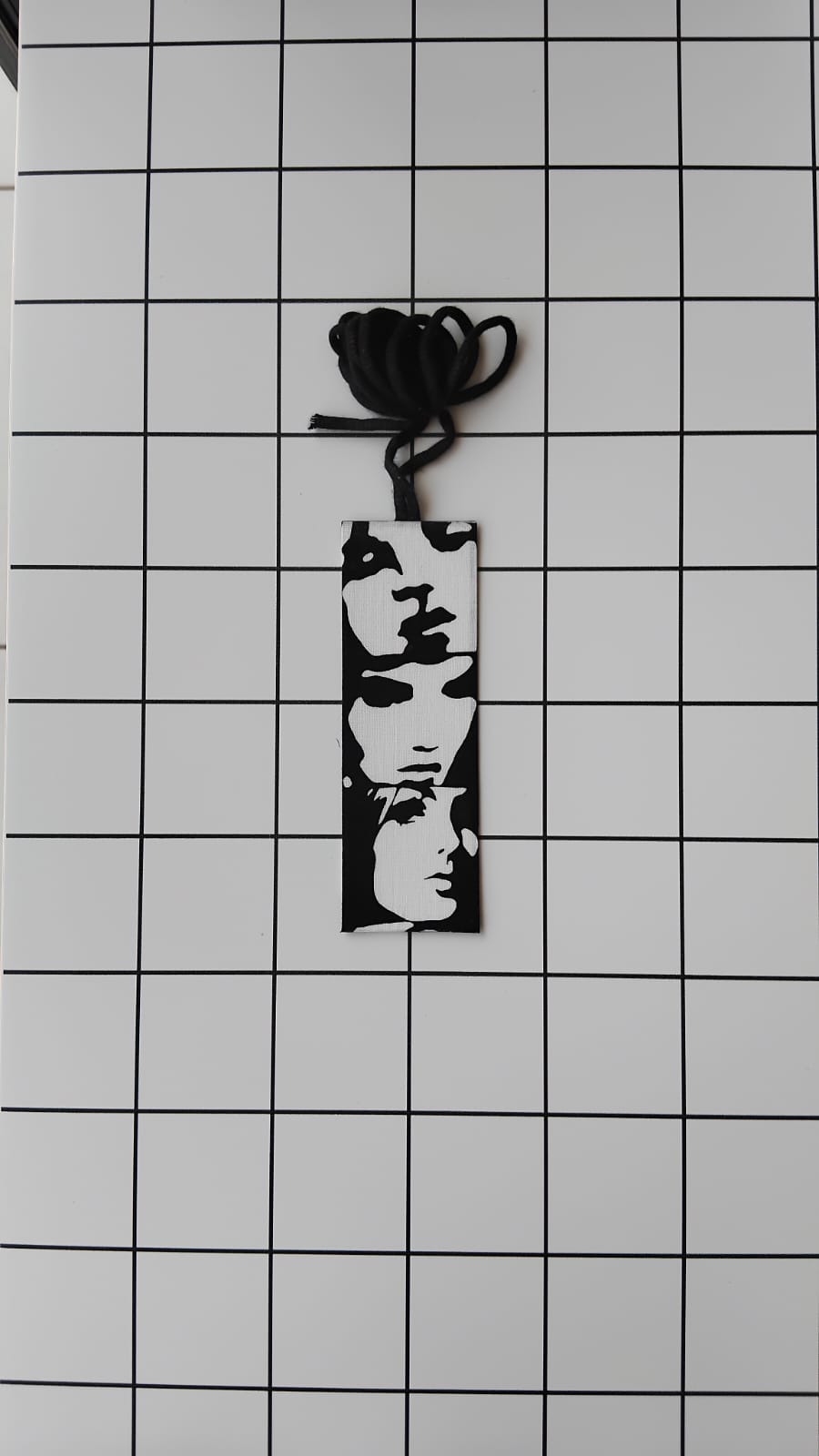 Buy Alexander Henry Rock Portfolio fabric wrapped bookmark.