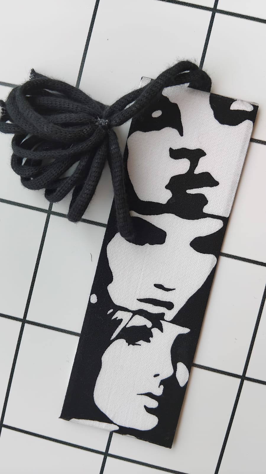 Buy Alexander Henry Rock Portfolio fabric wrapped bookmark.