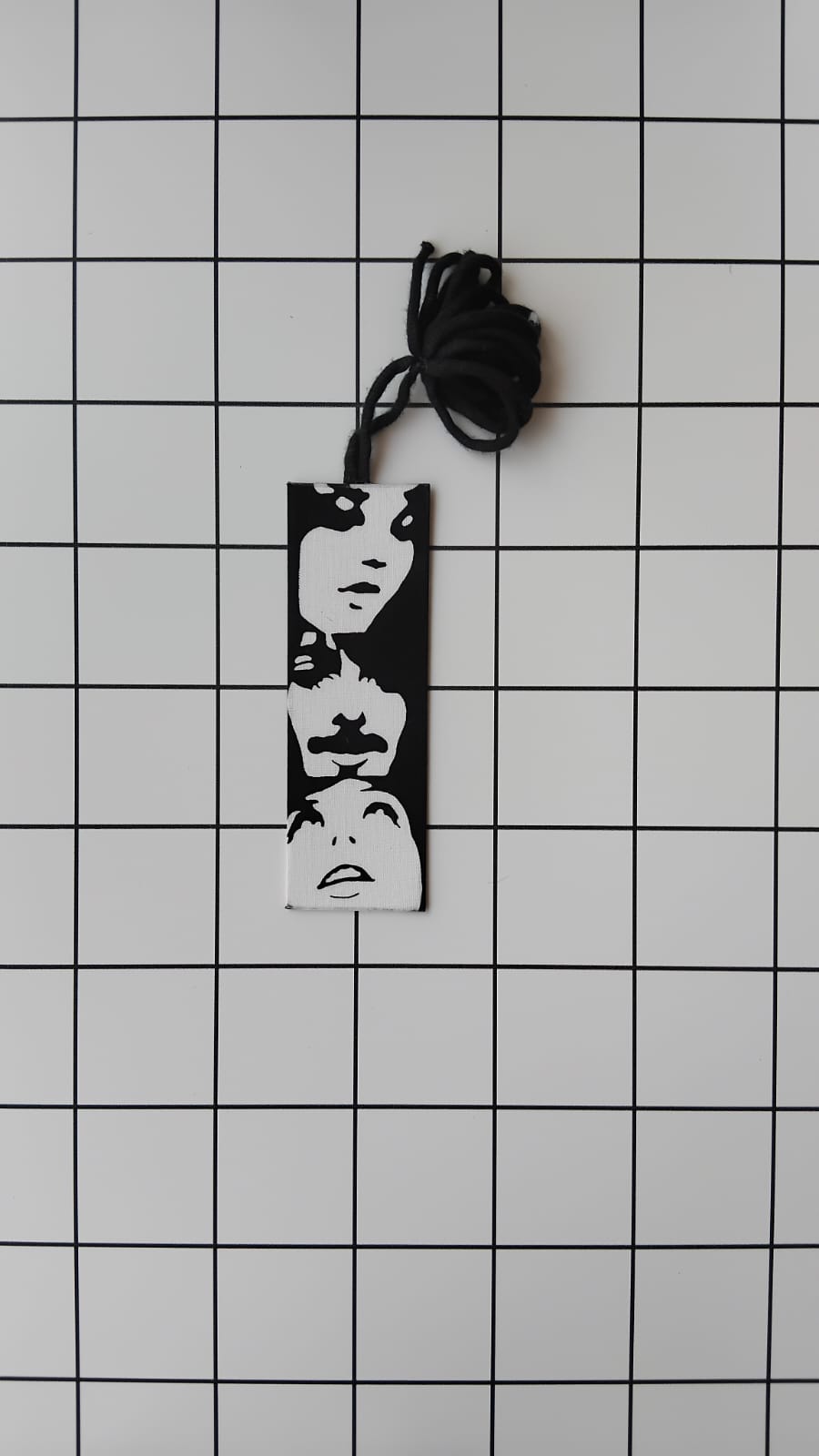 Buy Alexander Henry Rock Portfolio fabric wrapped bookmark.