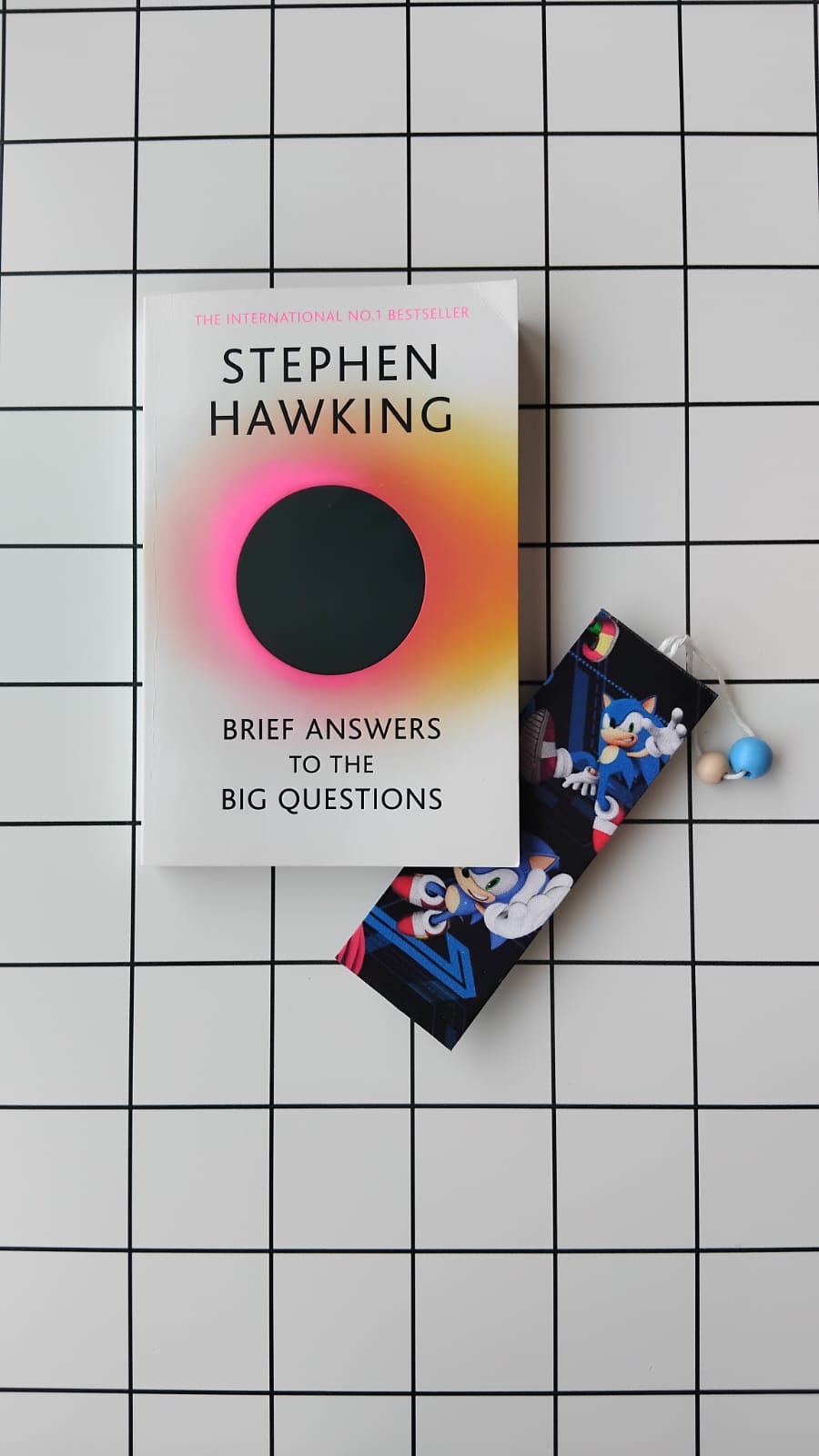 Buy Sonic the Hedgehog fabric wrapped bookmark.