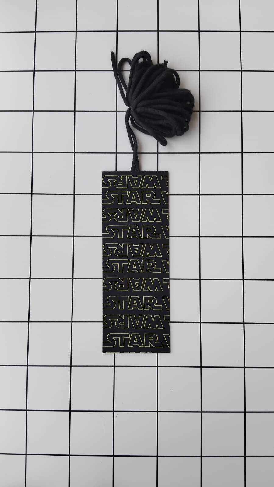Buy Star Wars fabric wrapped bookmark.