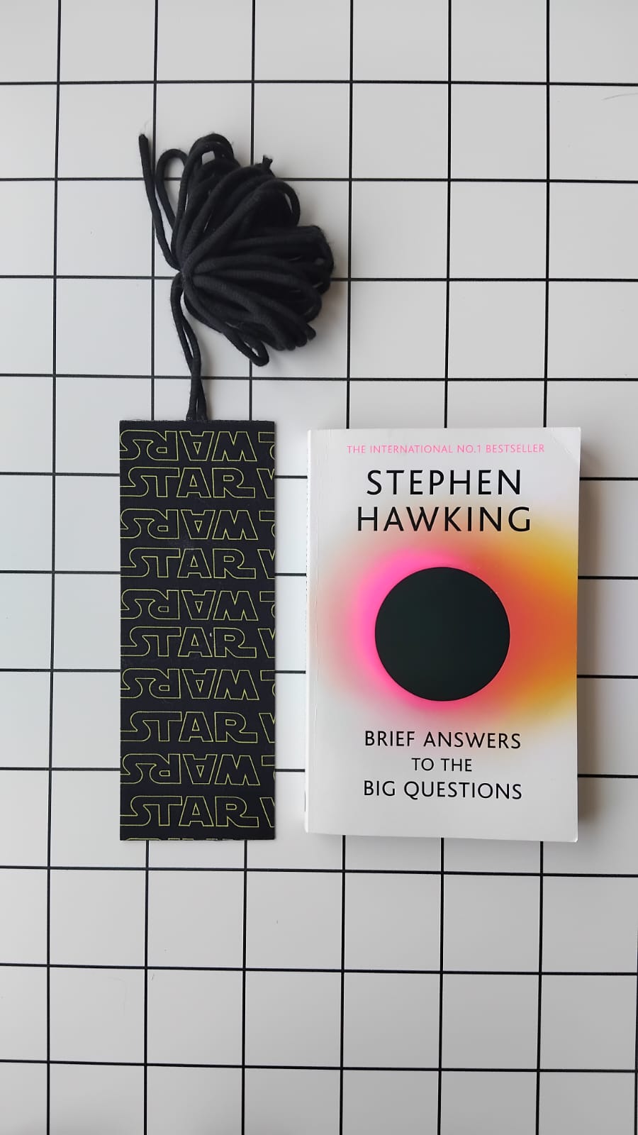 Buy Star Wars fabric wrapped bookmark.