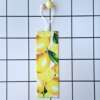 Buy Lemons fabric wrapped bookmark.