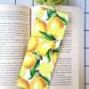 Buy Lemons fabric wrapped bookmark.