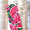 Buy Watermelons fabric wrapped bookmark.